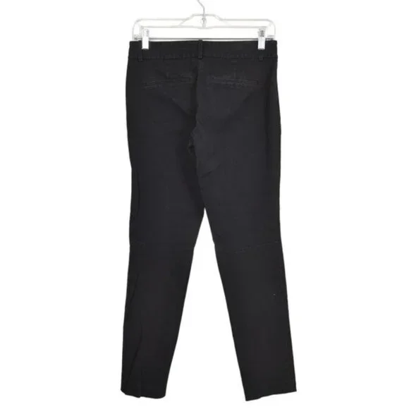 Aritzia Babaton Black Bi Stretch Ellis Low Rise Slim Leg  Ankle Size 4 - Picture 5 of 10